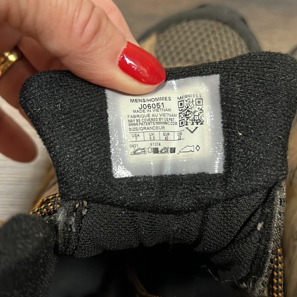 Men’s waterproof Merrell short hiking boots - Picture 5 of 7